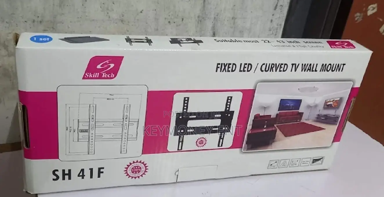 Fixed LED/ Curved TV Wall Mount 22-43