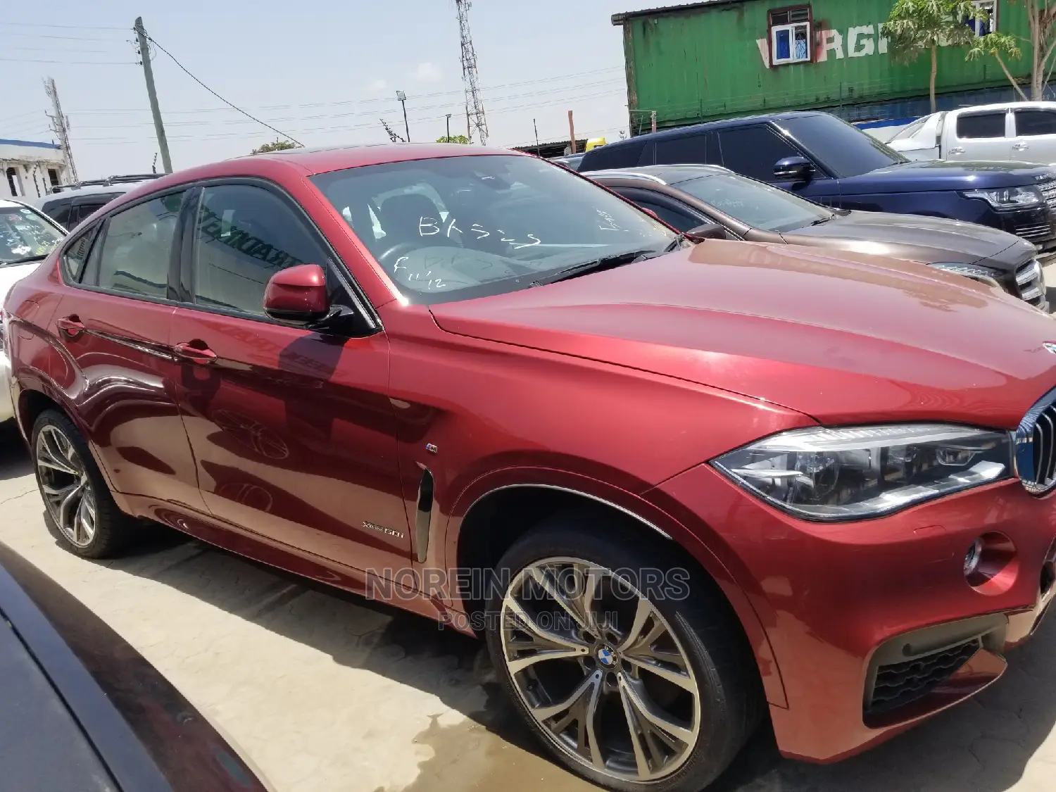 BMW X6 2014 Red