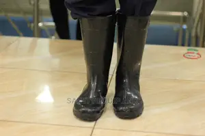 CP Black Gumboots-Chemical Gumboots