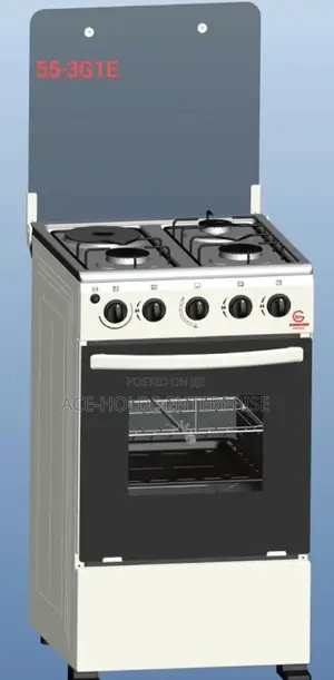 50cm*55cm Standing Oven Cooker -3 Gas+1 Electric.+Gas Oven.