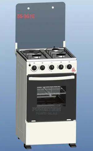 Eurochef Standing Cooker- 3gas + 1 Electric Oven+ 1 Gas Oven
