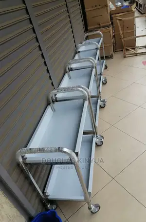 Stainless Steel Hospital Food Trolley
