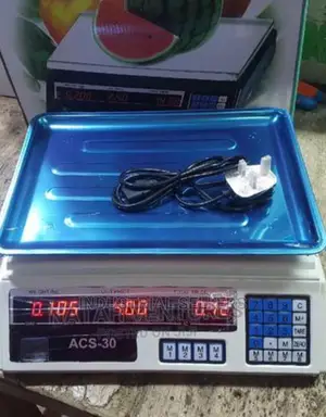 Portable Acs 30 Digital Weighing Scale Without Pole