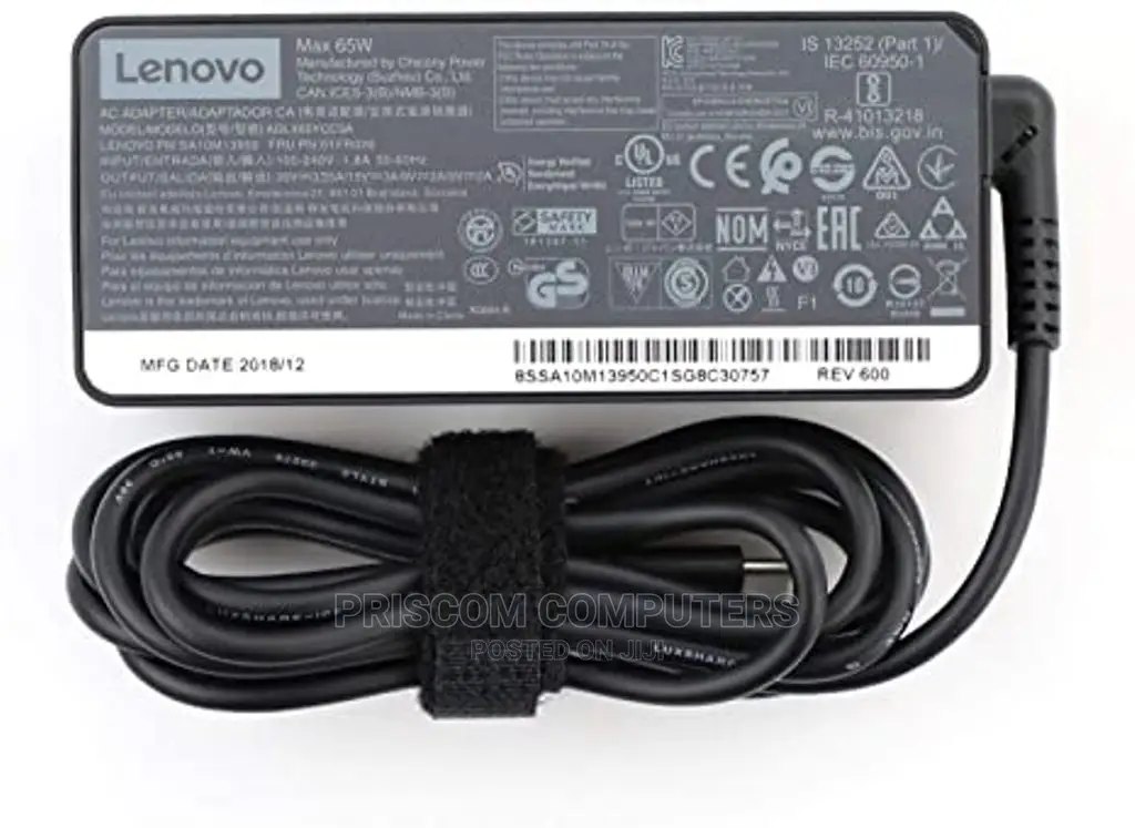Lenovo Type C Laptop Charger