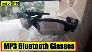 Black Wireless Bluetooth Sunglasses Headset.