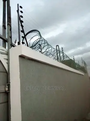 Electric Razor Wire Installation
