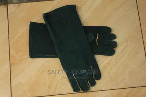 Safety Gloves-Long Leather Gloves-Flame Resistant