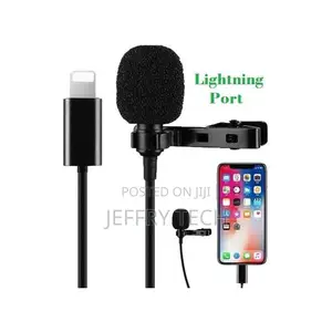 Tie Clip iPhone Lapel Lavalier Microphone