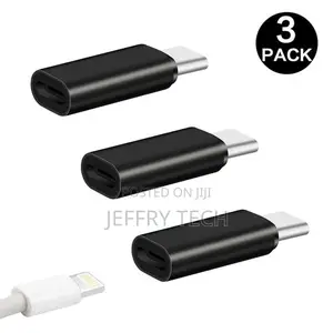 3pcs Metal Usb Type C to Lightning Adapter for Samsung Galax
