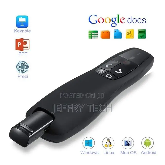 Wireless Presenter Pointer Slide Power Point Clicker USB Las