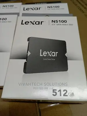 Lexar 2.5” Sata Internal SSD 512gb _ -Lns100-512rb
