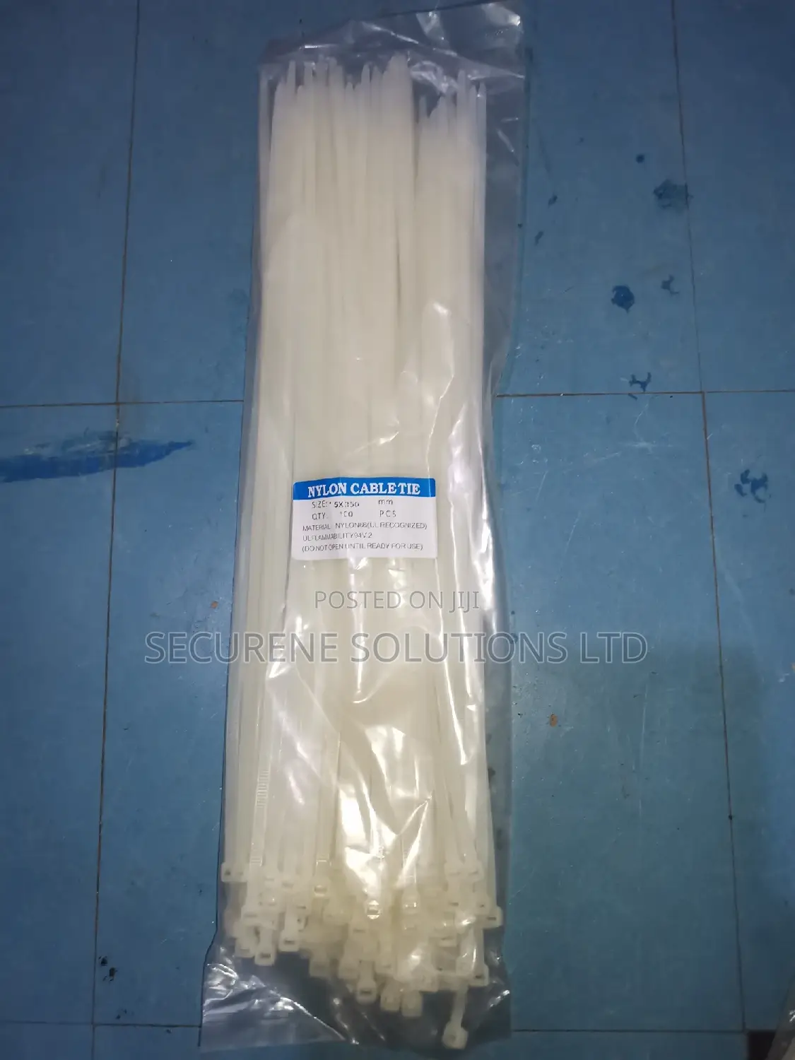 100pcs Nylon Self Locking Cable Ties Zip Ties Tie Wraps