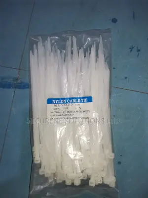 100pcs Nylon Self Locking Cable Ties Zip Ties Tie Wraps