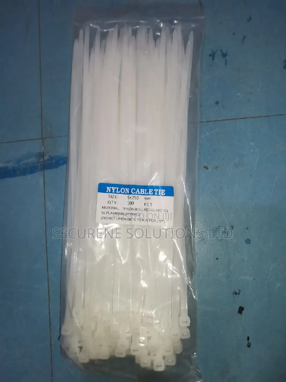 100pcs Nylon Self Locking Cable Ties Zip Ties Tie Wraps