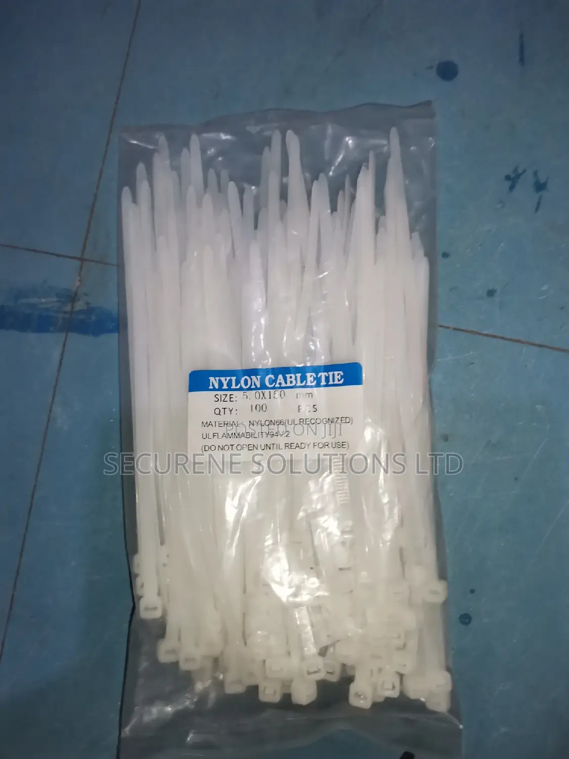 100pcs Nylon Self Locking Cable Ties Zip Ties Tie Wraps
