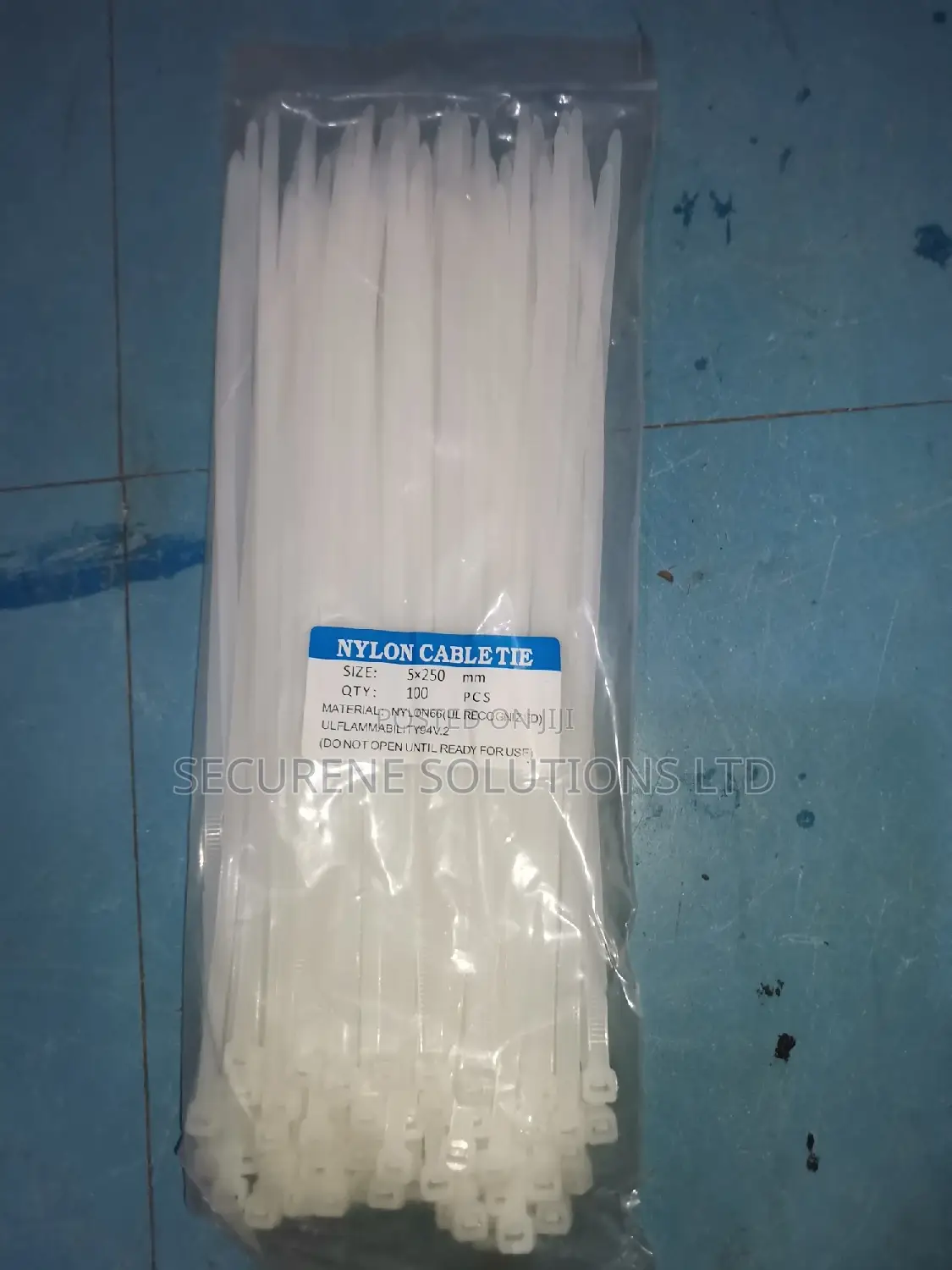 100pcs Nylon Self Locking Cable Ties Zip Ties Tie Wraps