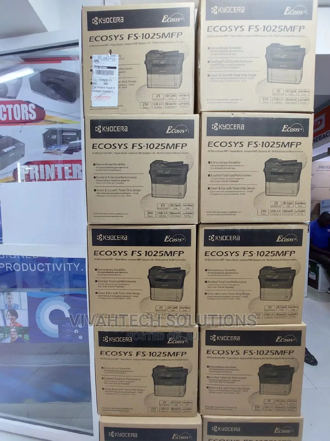 Kyocera Fs-1025mfp Laser Printer Duplex Printing