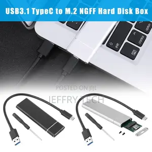 USB 3.1 Type C to M.2 Pcie SSD Enclosure Adapter Case Box Fo