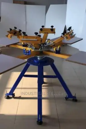 Reliable 6 Colour 6 Station Printing Machine