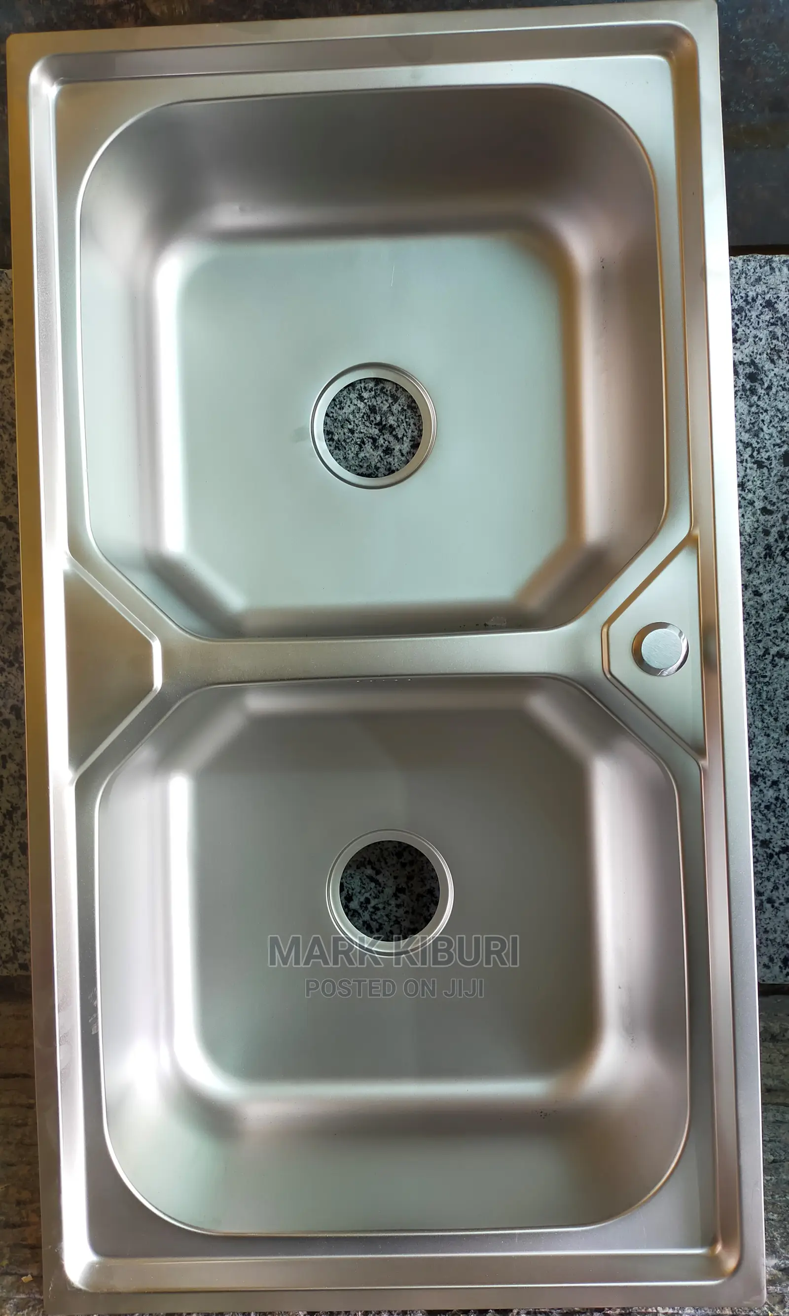 Deep Double Granite Sink