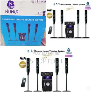5.1ch Nunix 9090a Dulexe Home Theater System.