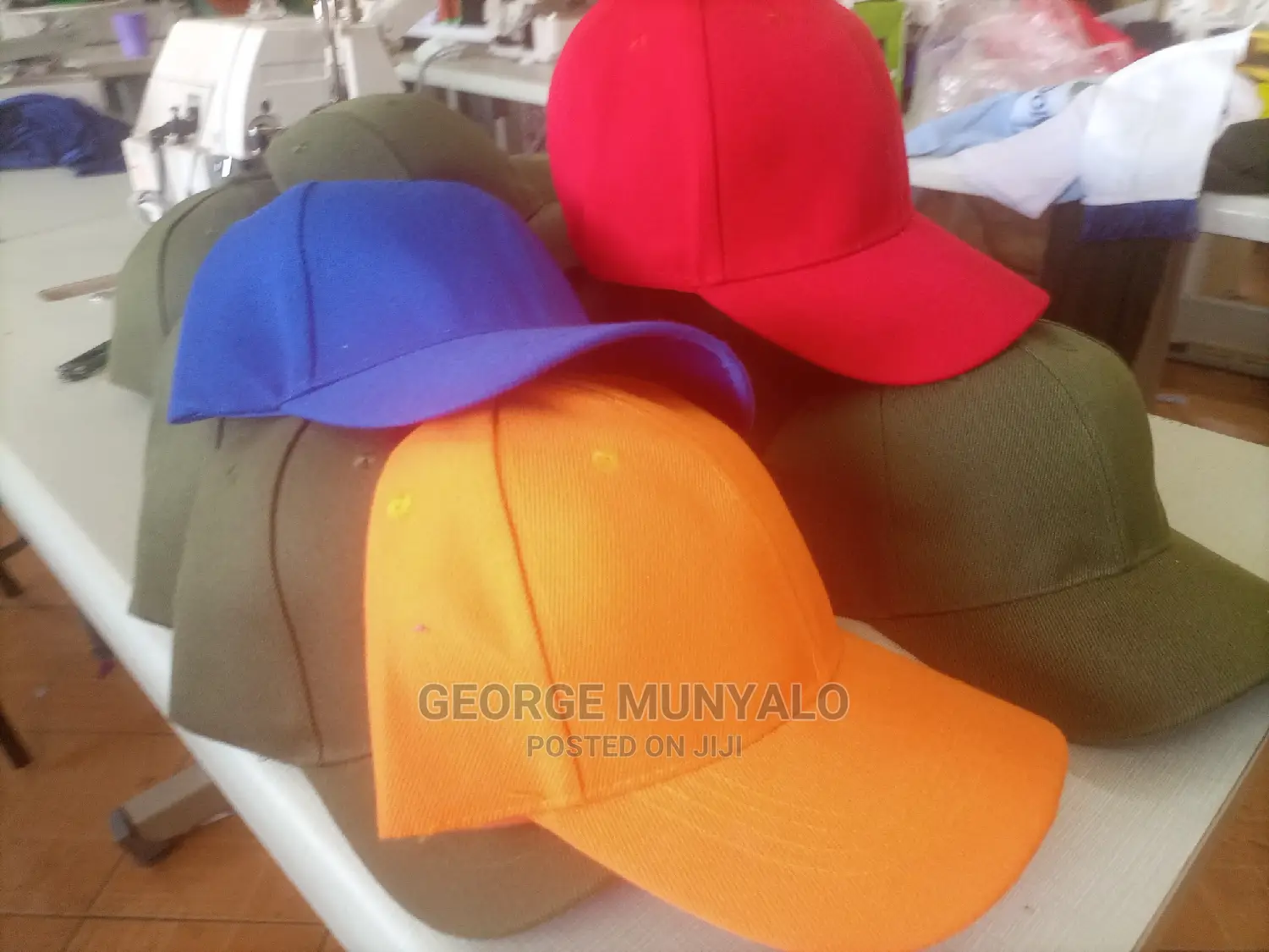 Plain Campaign Caps
