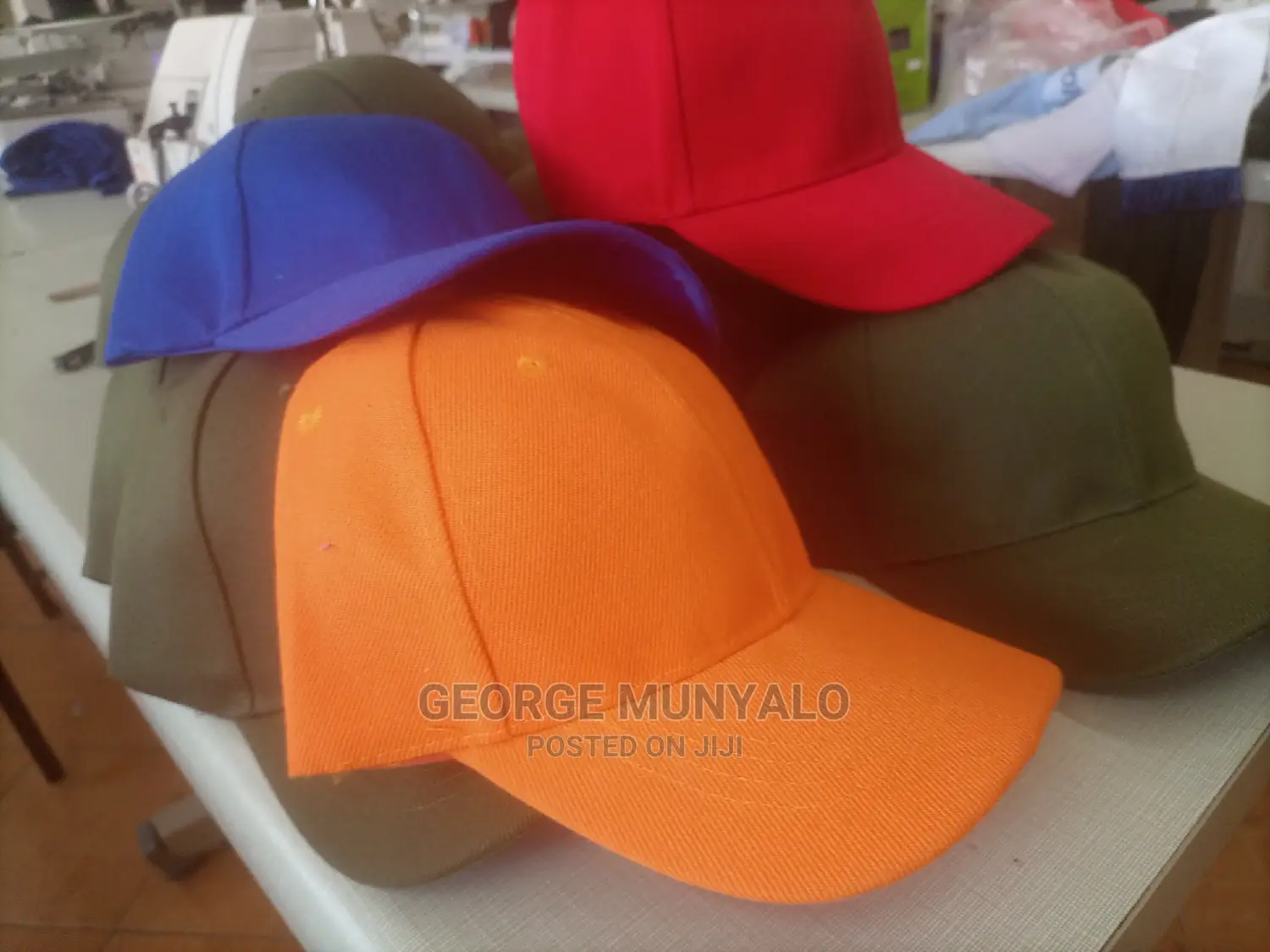Plain Campaign Caps