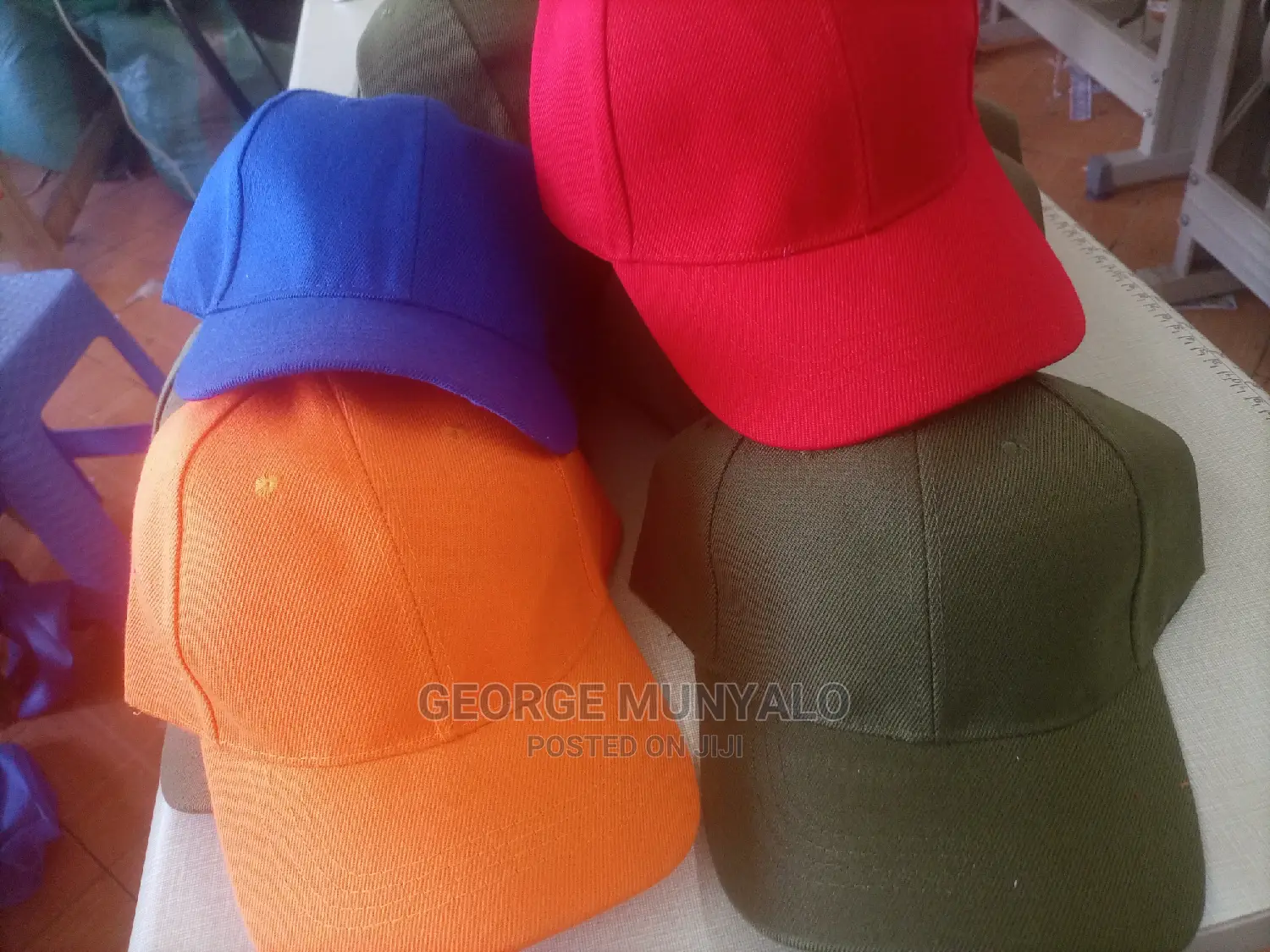 Plain Campaign Caps