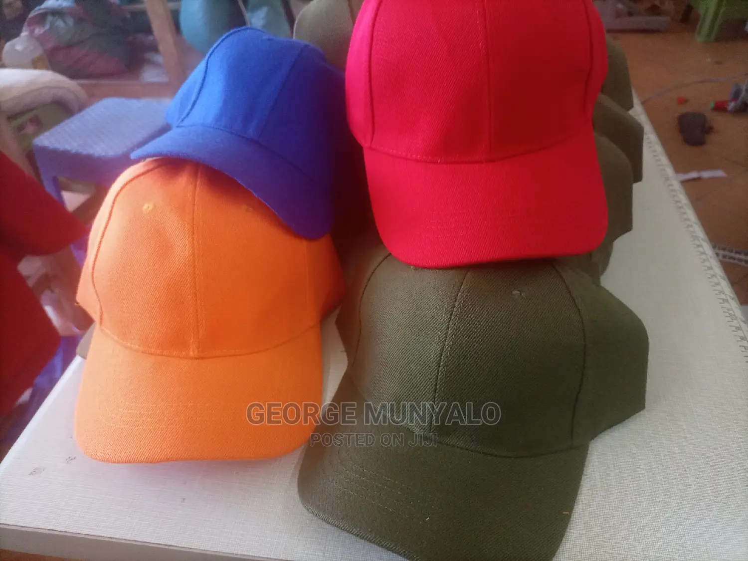Plain Campaign Caps