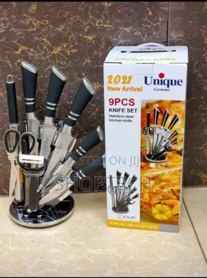 9pcs Knife Set Brand New