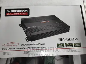 Boschmann 4 Channel 800watts Amplifier