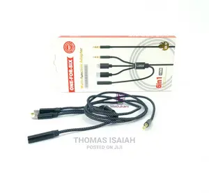 6 in 1 Multifunctional Mobile Phone Audio Adapter Splitter