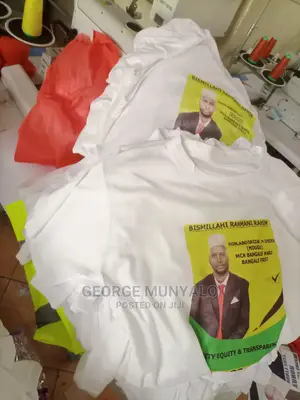 Campaign T-Shirts Branded With Photo