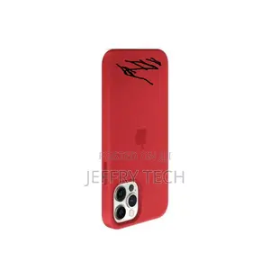 iPhone 12 Pro Max Silicone Back Case - Red