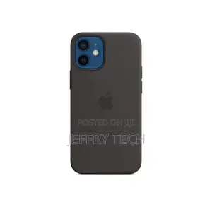 iPhone 12 Mini Silicone Back Case - Black