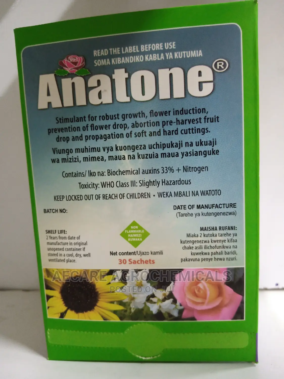 ANATONE 3 BIO-STIMULANT 3grams