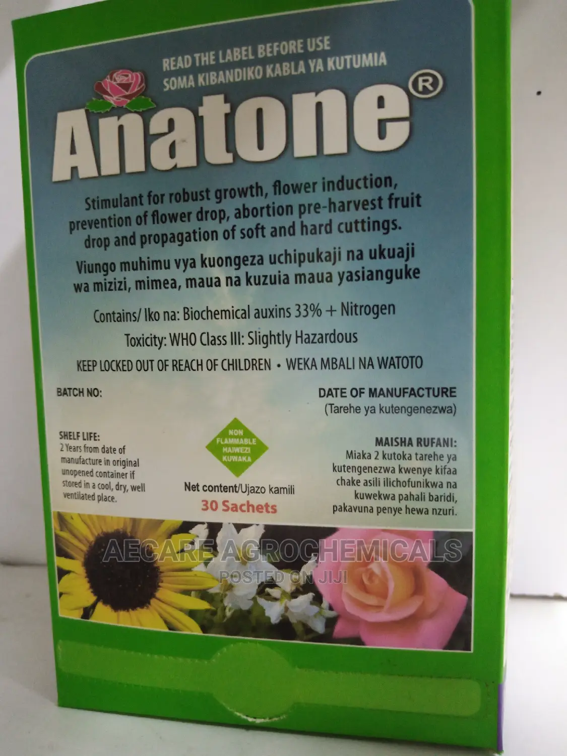 ANATONE 3 BIO-STIMULANT 3grams