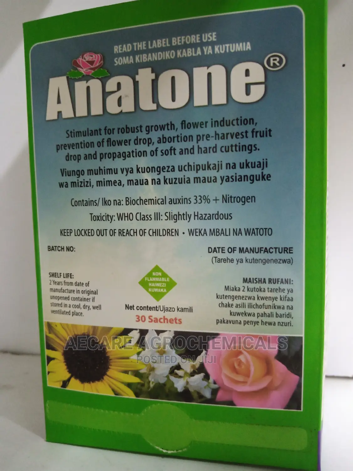ANATONE 3 BIO-STIMULANT 3grams