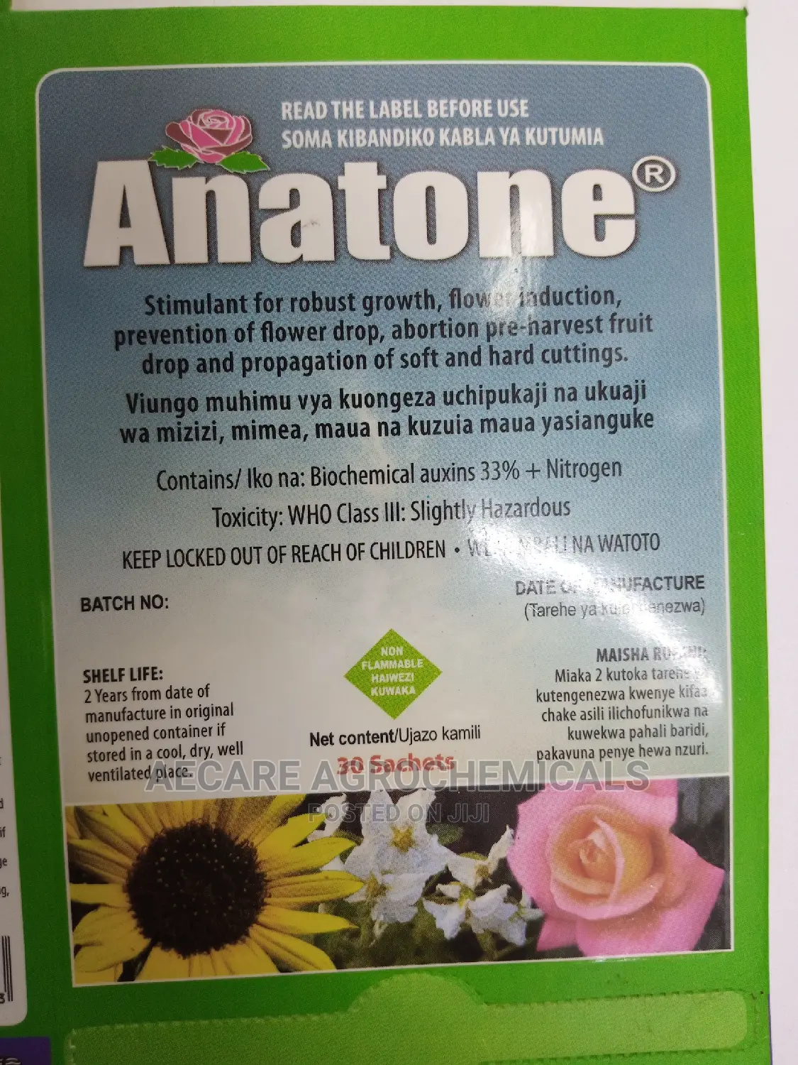 ANATONE 3 BIO-STIMULANT 3grams