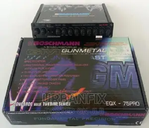 Boschmann EQX-75PRO Parametric Equalizer