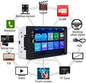 Mp5 Car Radio 7 Inch+Free Reverse+ Installation
