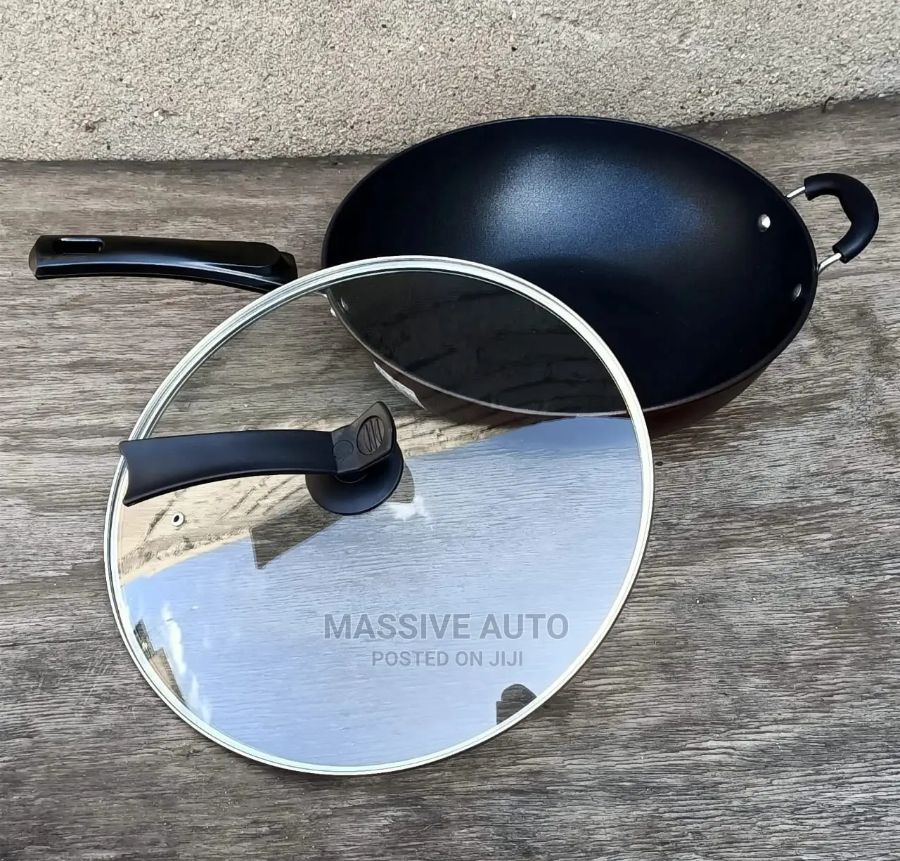 Wok Pan Black