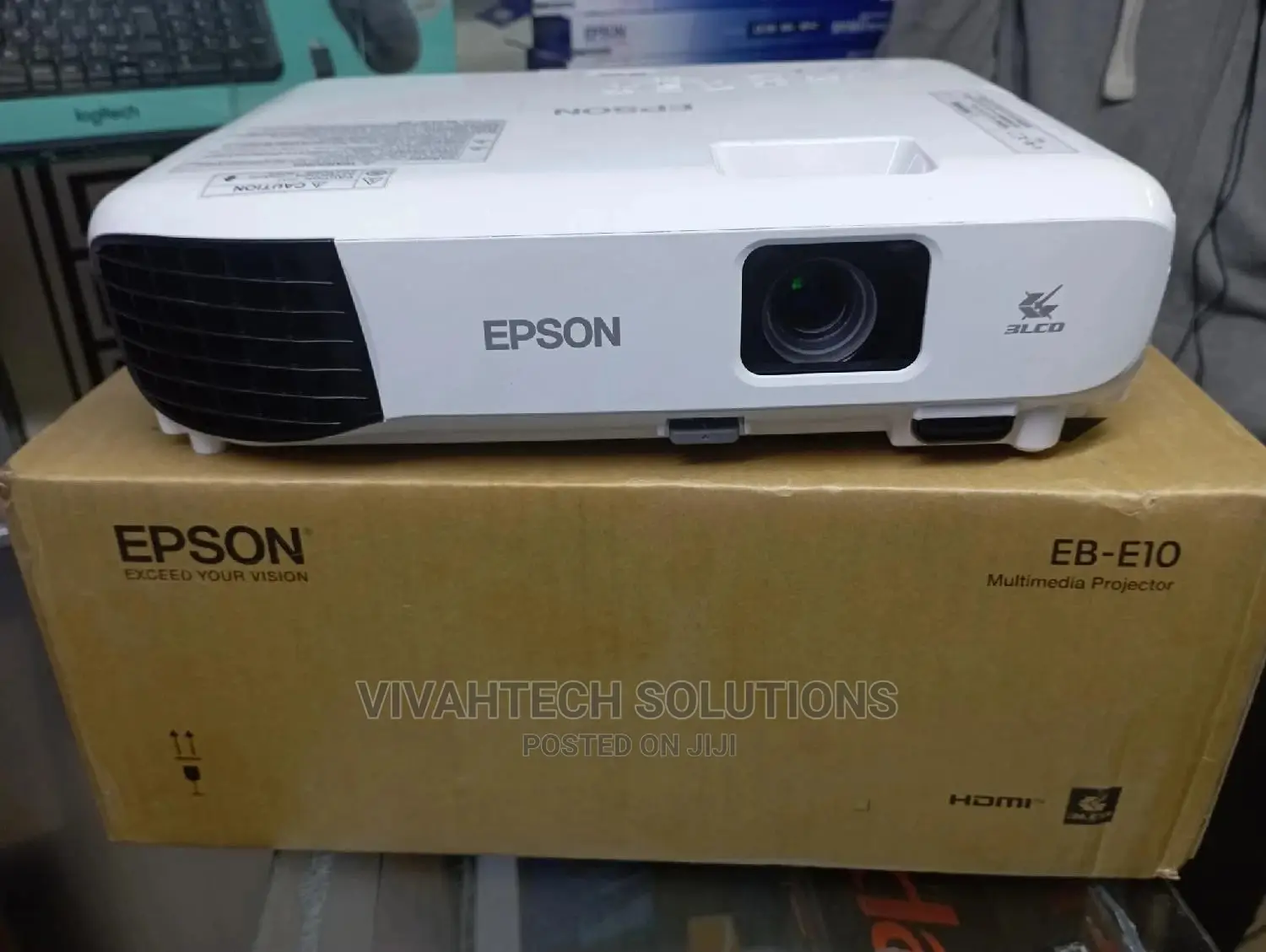 Epson Exceed Your Vision EB-E10 Projector 3600 Lumens