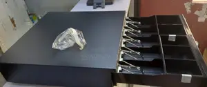 Big Size 5tray POS Cash Tray With Manual Key