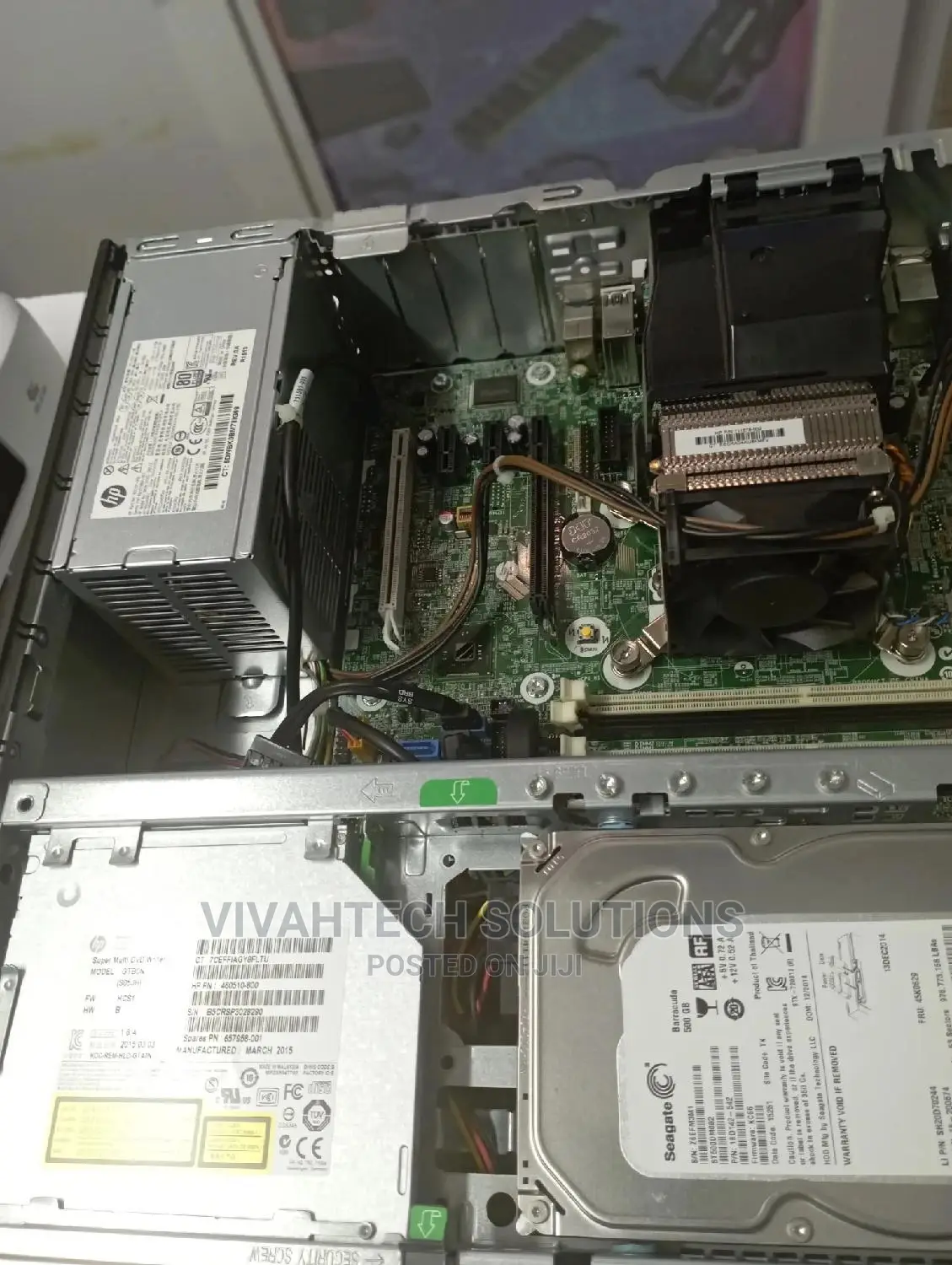 Desktop Computer HP EliteDesk 800 4GB Intel Core i5 HDD 500GB