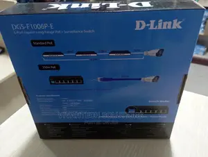 D-Link 6-Port Gigabit Long Range Poe+Surveillance Switch