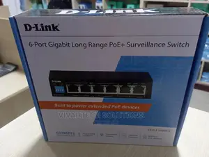 D-Link D-Link 250M 6-Port 1000mbps Switch With 4 Poe Ports