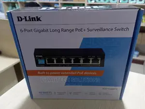 D-Link D-Link 250M 6-Port 1000mbps Switch With 4 Poe Ports