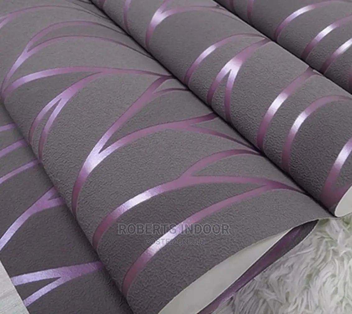 Purple Floral Wallpaper