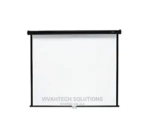 Manual Wall Mount Projector Screen 180cm by 180cm 70"By70"